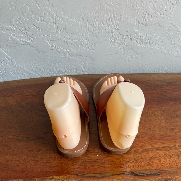 Massimo Supply Co.  Brow Leather‎ Sandals Size: 10 - Picture 3 of 6